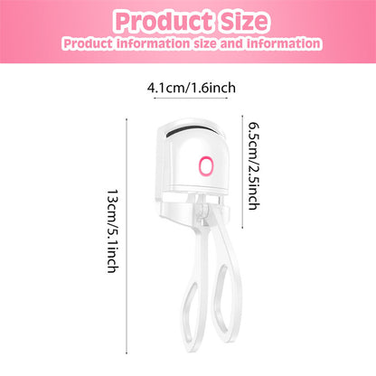 Heated Eyelash Curler Electric Temperature Control Mini Eyelash Curler Electric Portable Charging