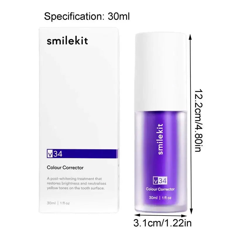 SMILEKIT Purple Whitening Toothpaste