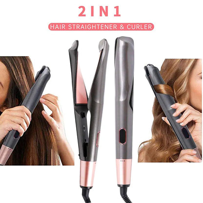 Hair Straightener And Curler