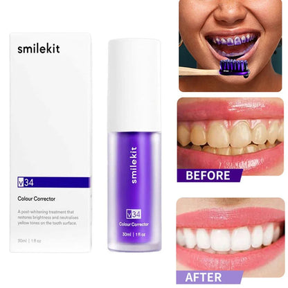 SMILEKIT Purple Whitening Toothpaste