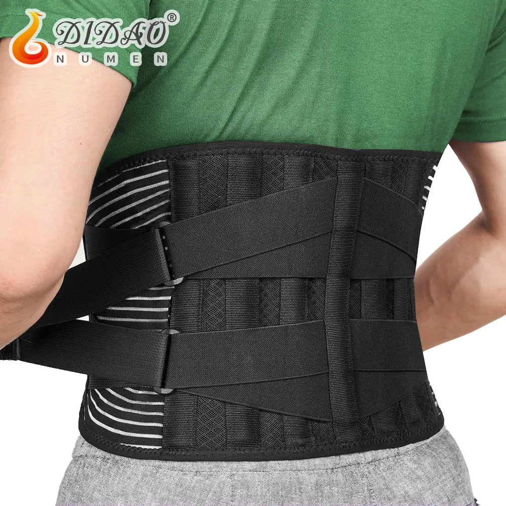 Hot sale Back Braces Waist Belt Men Women Work Lower Back Pain Relief Breathable Anti-skid Spine Lumbar Support Belt